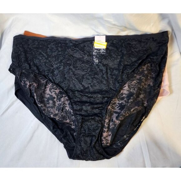 New Auden Womens Multicolor 6 Pack Thongs & Hipster Briefs Underwear Size 4X 158 - Picture 2 of 7